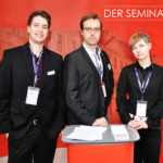 Das Gründerteam von DER SEMINAR (v.l.): Christian Allner, Andreas Weishaupt, Pia-Pascal Wichert (Foto: Peter Martini, druckfertig 300 dpi).